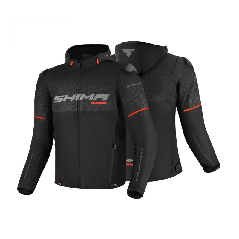 Motoristična jakna Shima Drift+ black