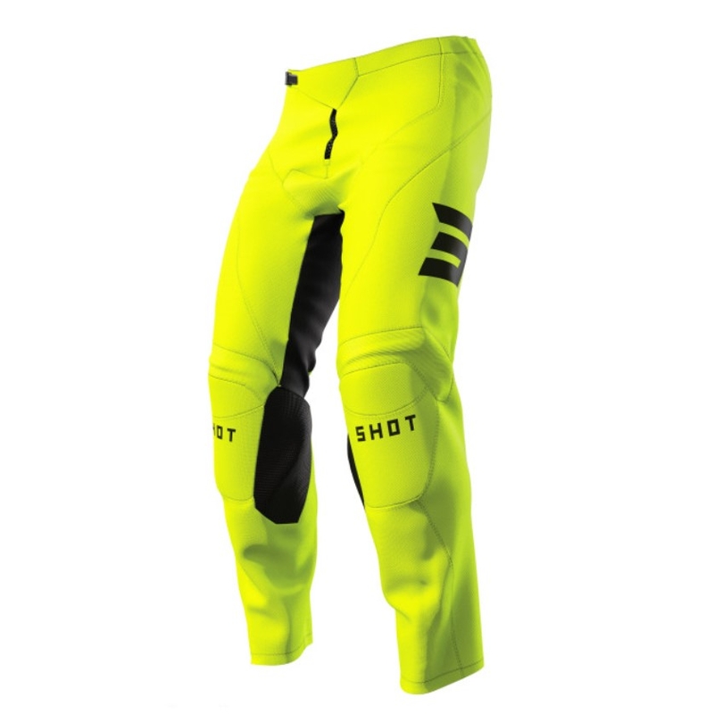 Shot Raw Kid Escape motokros hlače črno-fluo rumena razprodaja