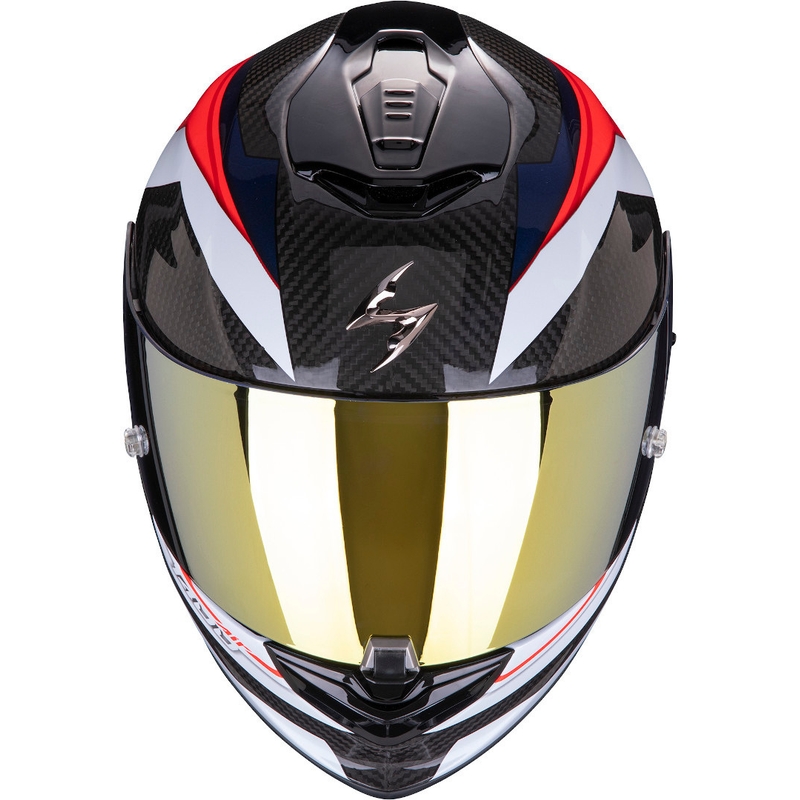 Integralna čelada Scorpion EXO-1400 Carbon Air Legione black-red-blue - kakovost II