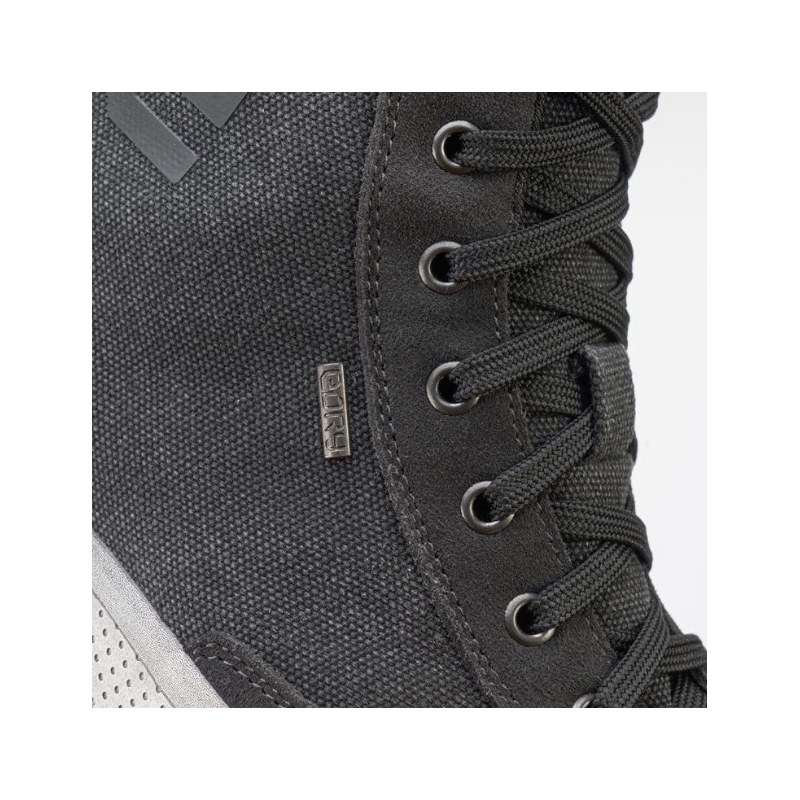 Eleveit Antibes WP Canvas Black Motorcycle Boots