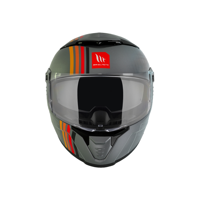Razprodaja motoristične čelade MT Thunder 4 SV Mil C2 Grey Matte Integral