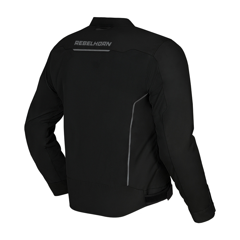 Rebelhorn Wave Black motoristična jakna