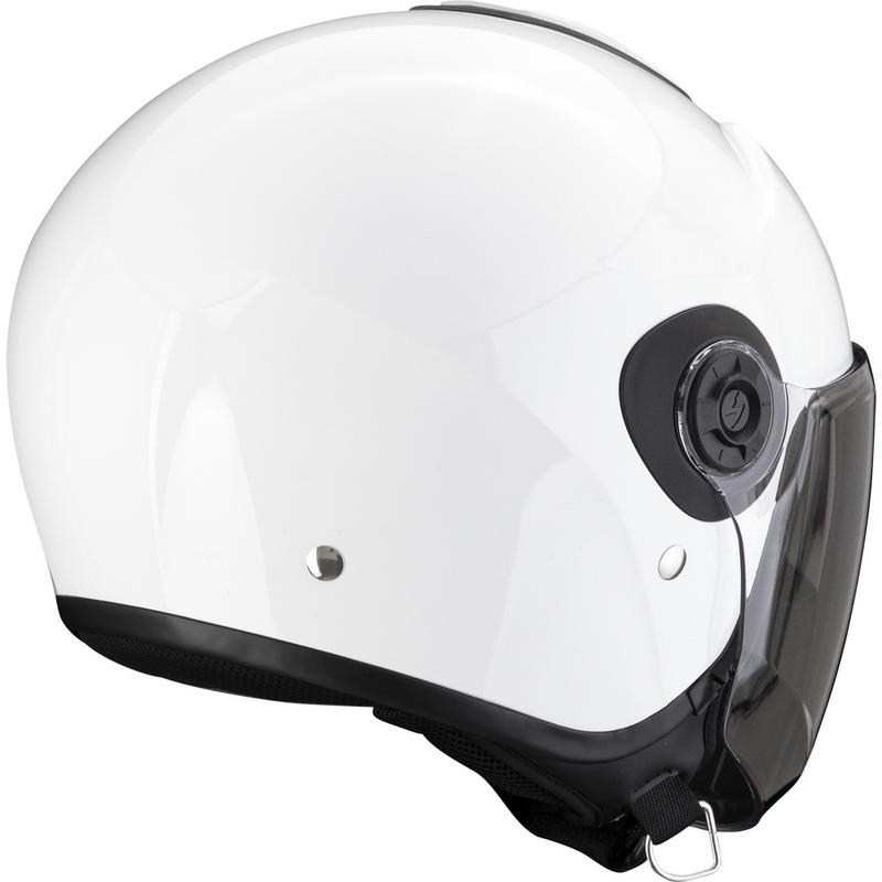 Čelada Scorpion EXO-CITY II Solid z odprtim obrazom, bela