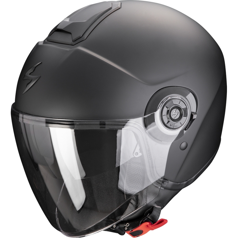 Čelada Scorpion EXO-CITY II Solid z odprtim obrazom, črna mat
