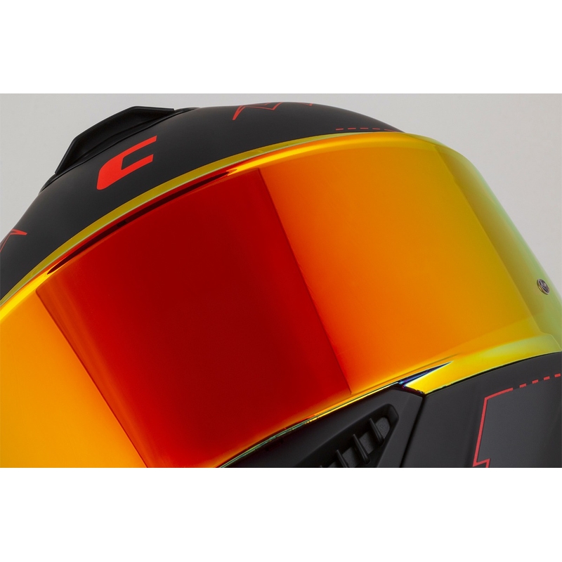 Cassida Integral GT 2.1 Flash Black-Red-Grey motoristična čelada