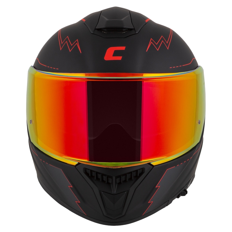 Cassida Integral GT 2.1 Flash Black-Red-Grey motoristična čelada