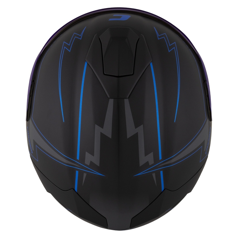 Integral motoristična čelada Cassida Integral GT 2.1 Flash črna-modra-siva