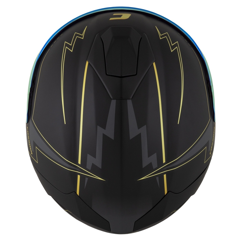 Cassida Integral GT 2.1 Flash črno-zlato-siva motoristična čelada