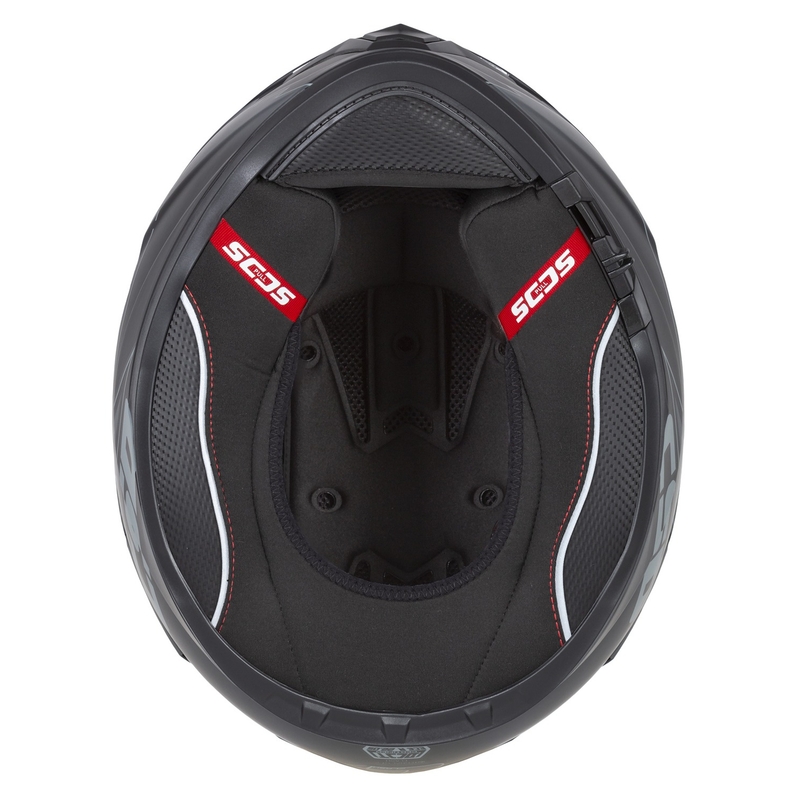 Cassida Integral GT 2.1 Flash Black-Grey Integral motoristična čelada