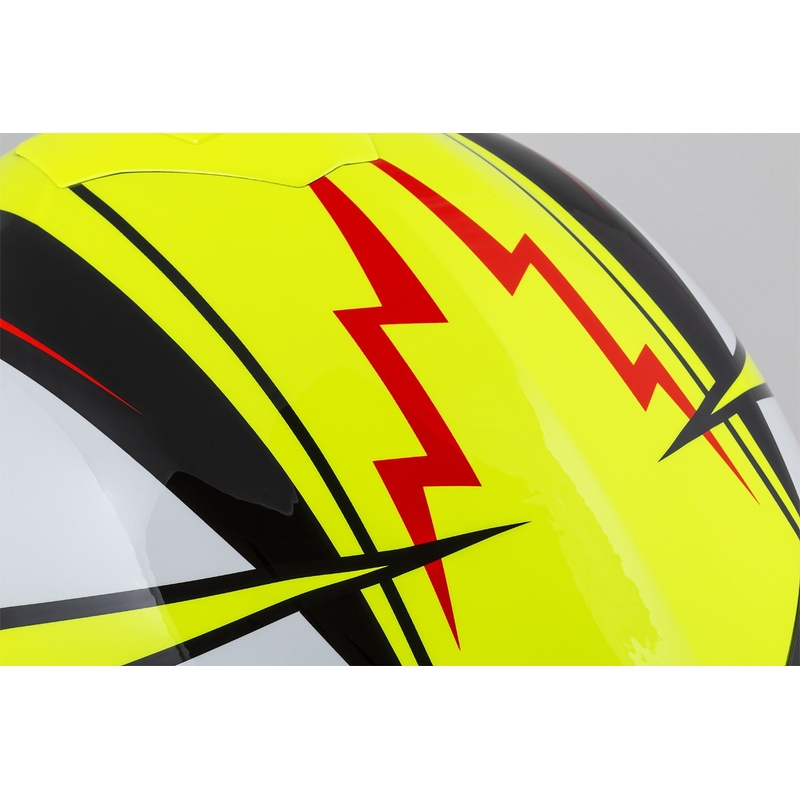 Integral motoristična čelada Cassida Integral GT 2.1 Flash fluo rumeno-rdeče-črno-bela