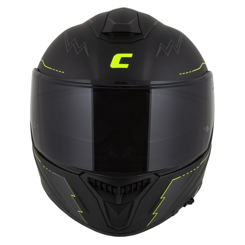Cassida Integral GT 2.1 Flash črno-fluo rumeno-siva motoristična čelada