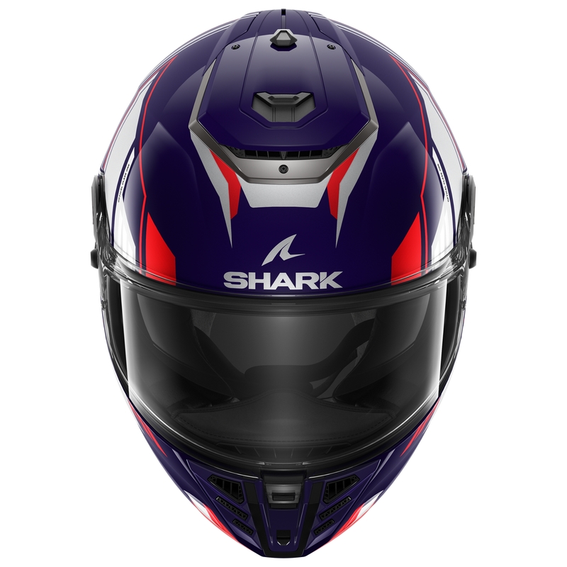 Integralna motoristična čelada SHARK SPARTAN RS Byhron modro-rdeče-siva razprodaja