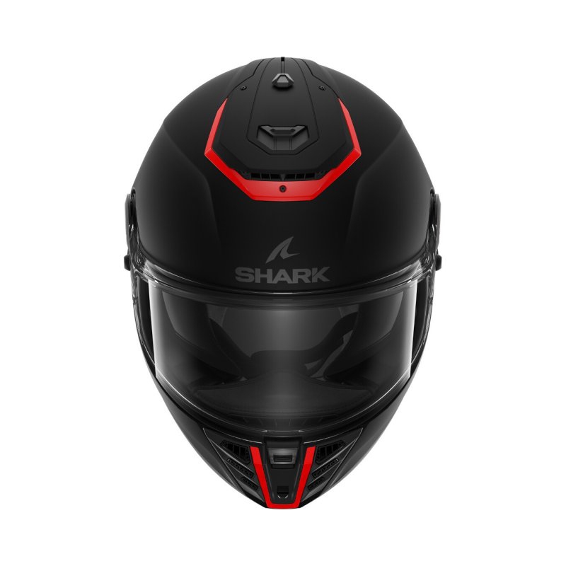 Integralna motoristična čelada SHARK SPARTAN RS Blank SP črno-rdeča mat