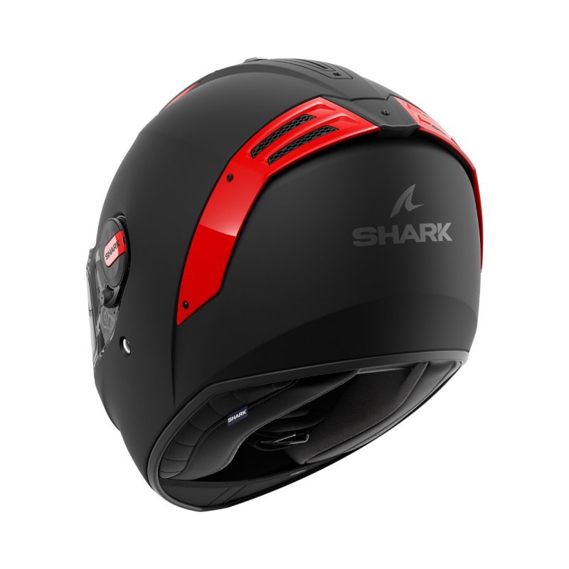 Integralna motoristična čelada SHARK SPARTAN RS Blank SP črno-rdeča mat