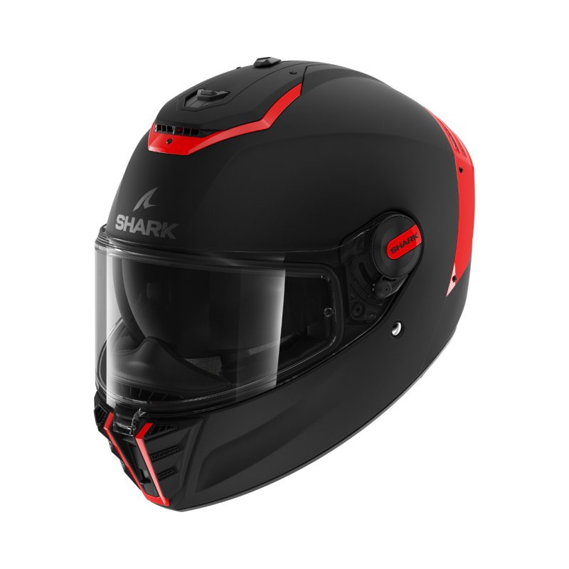 Integralna motoristična čelada SHARK SPARTAN RS Blank SP črno-rdeča mat