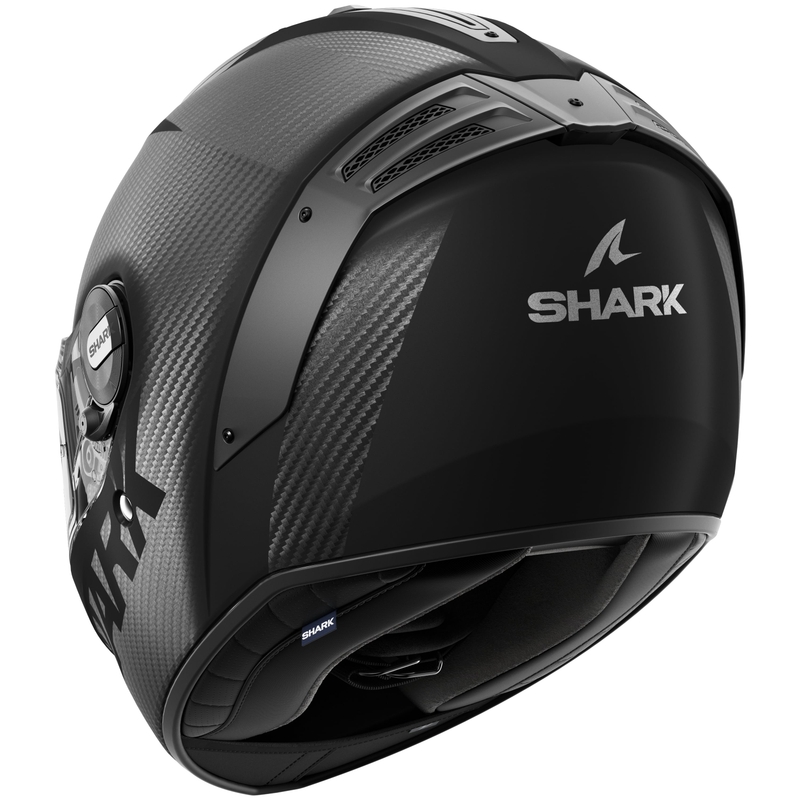 Integralna motoristična čelada SHARK SPARTAN RS Carbon Skin 2023 black matt