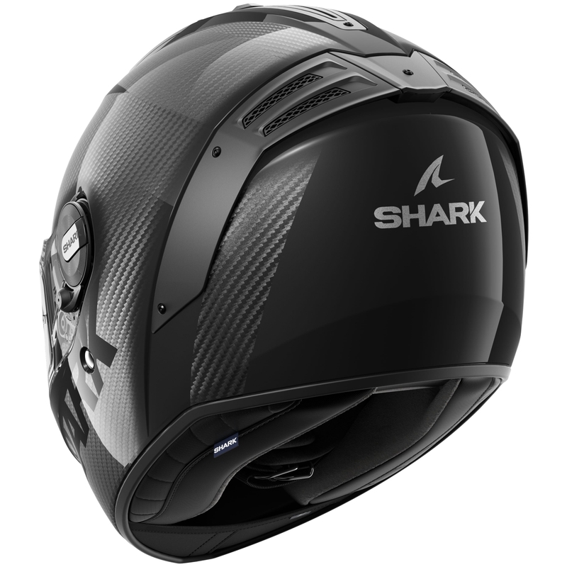Integralna motoristična čelada SHARK SPARTAN RS Carbon Skin 2023 black