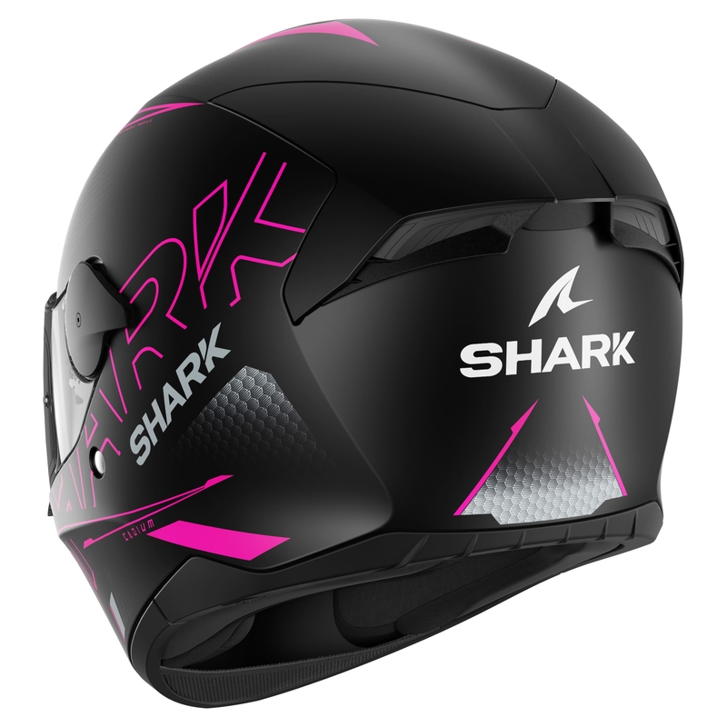 Integralna motoristična čelada SHARK D-SKWAL 2 Cadium black-pink