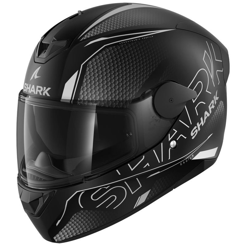 Integralna motoristična čelada SHARK D-SKWAL 2 Cadium black-grey matt