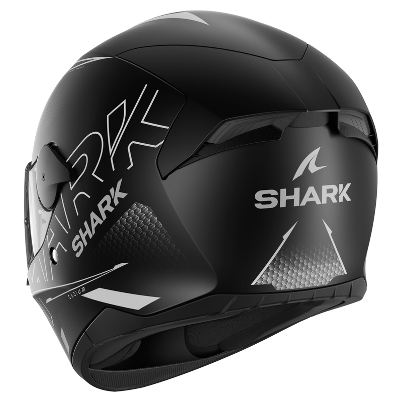 Integralna motoristična čelada SHARK D-SKWAL 2 Cadium black-grey matt