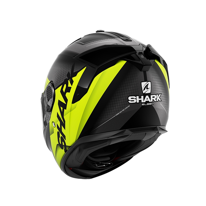 Integralna čelada SHARK SPARTAN GT Elgen antracit-fluo rumena