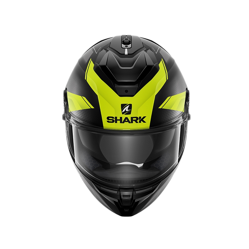 Integralna čelada SHARK SPARTAN GT Elgen antracit-fluo rumena