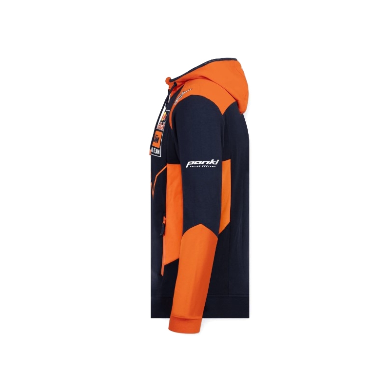 Kapuca KTM Red Bull Racing Official Teamline modro-oranžna