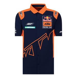 KTM Red Bull Racing Uradna majica Teamline modro-oranžna