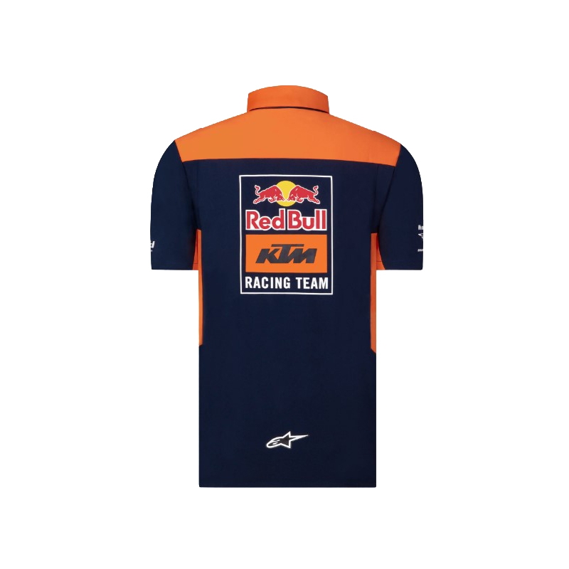 KTM Red Bull Racing Uradna majica Teamline modro-oranžna razprodaja