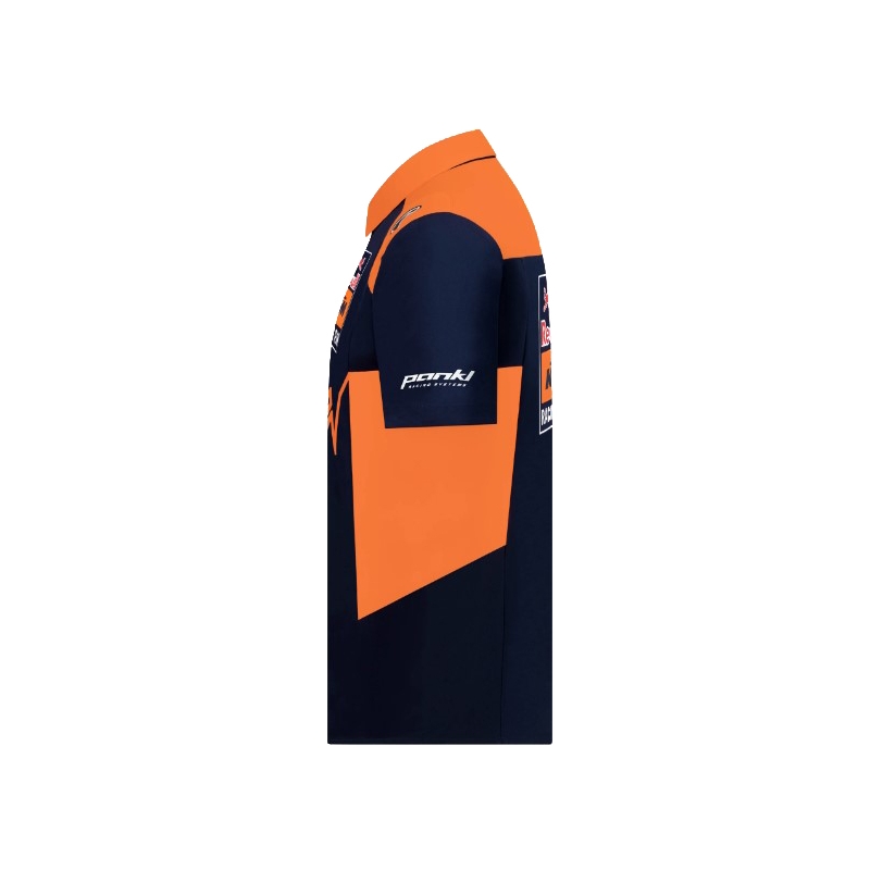 KTM Red Bull Racing Uradna majica Teamline modro-oranžna razprodaja