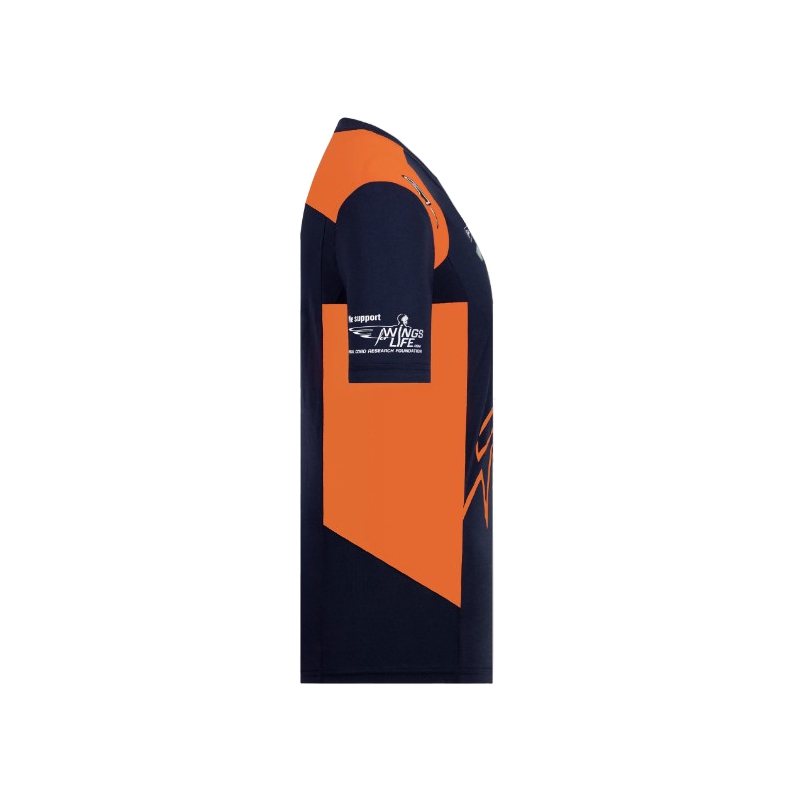KTM Red Bull Racing Uradna majica Teamline modro-oranžna