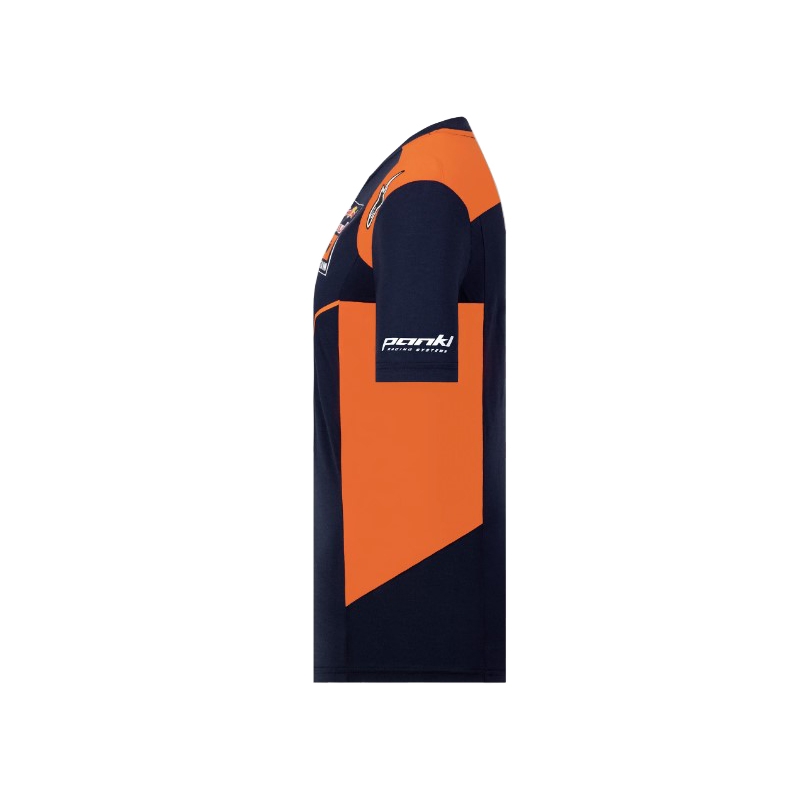 KTM Red Bull Racing Uradna majica Teamline modro-oranžna