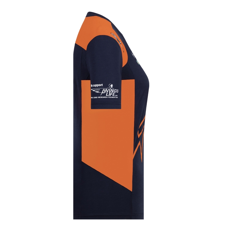 Ženska majica KTM Red Bull Racing Official Teamline modro-oranžna razprodaja