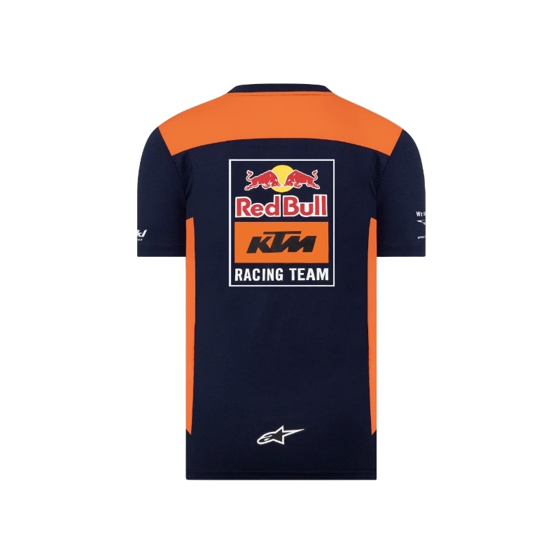 Otroška majica KTM Red Bull Racing Official Teamline modro-oranžna