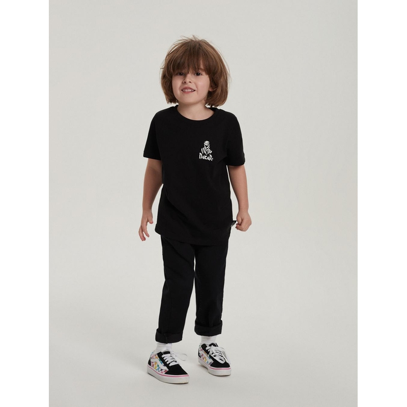 Otroška majica DAKAR DKR KID 322 črna