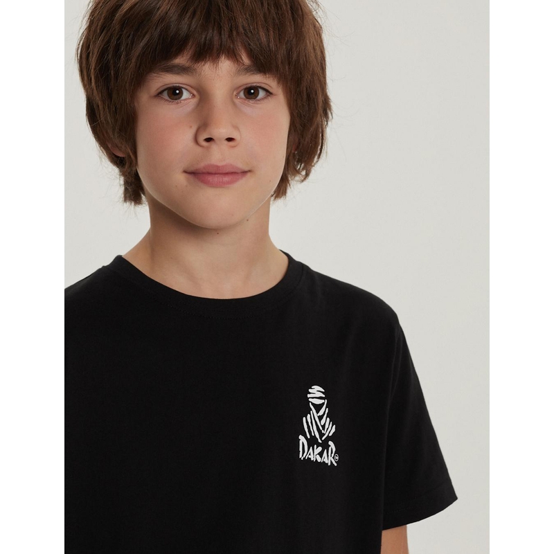 Otroška majica DAKAR DKR KID 322 črna