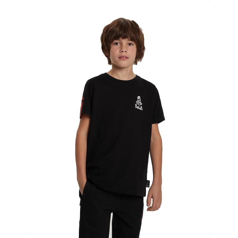 Otroška majica DAKAR DKR KID 322 črna