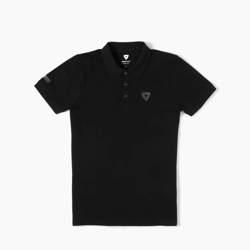 Polo majica Revit Throwback black razprodaja