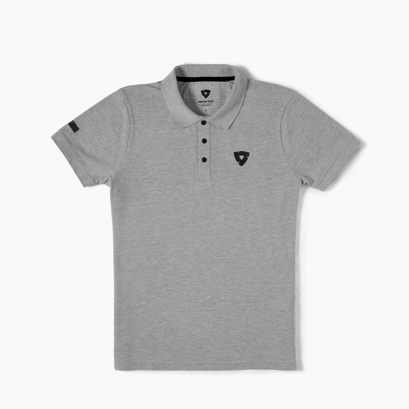 Polo majica Revit Throwback siva razprodaja