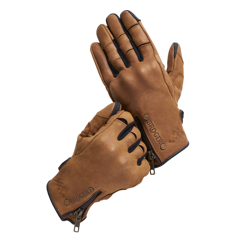 Ženske rokavice Broger Florida Cognac Brown Motorcycle Gloves razprodaja