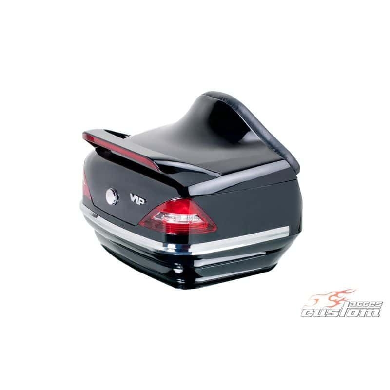 Top kovček za motorno kolo CUSTOMACCES MERCEDES black - II. kakovost