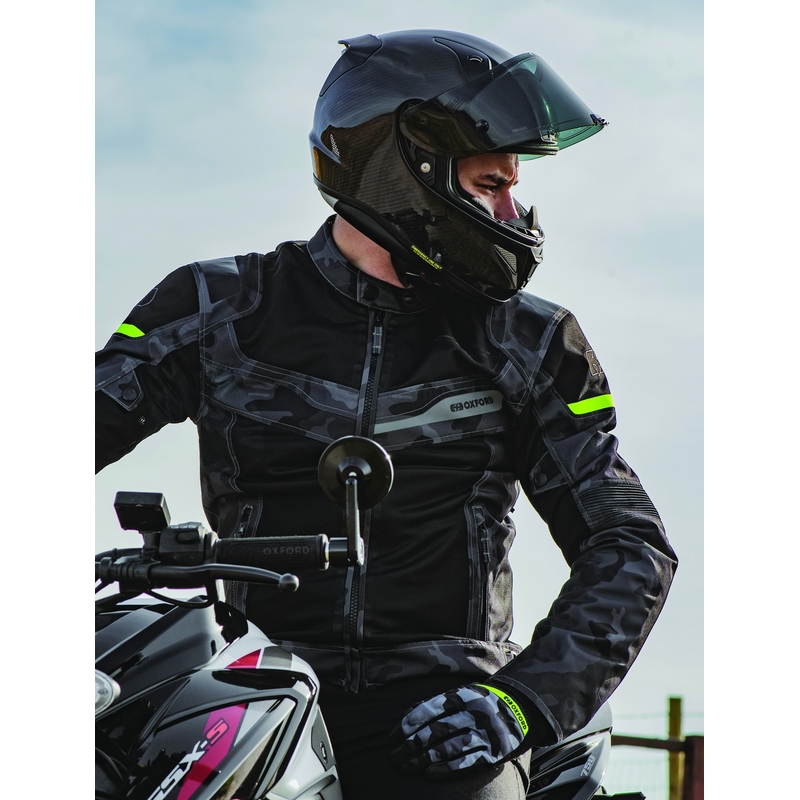 Oxford Dakar D2D Air maskirna siva motoristična jakna razprodaja