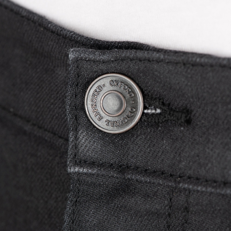 Oxford Original Approved Jeans AA Slim fit črne barve