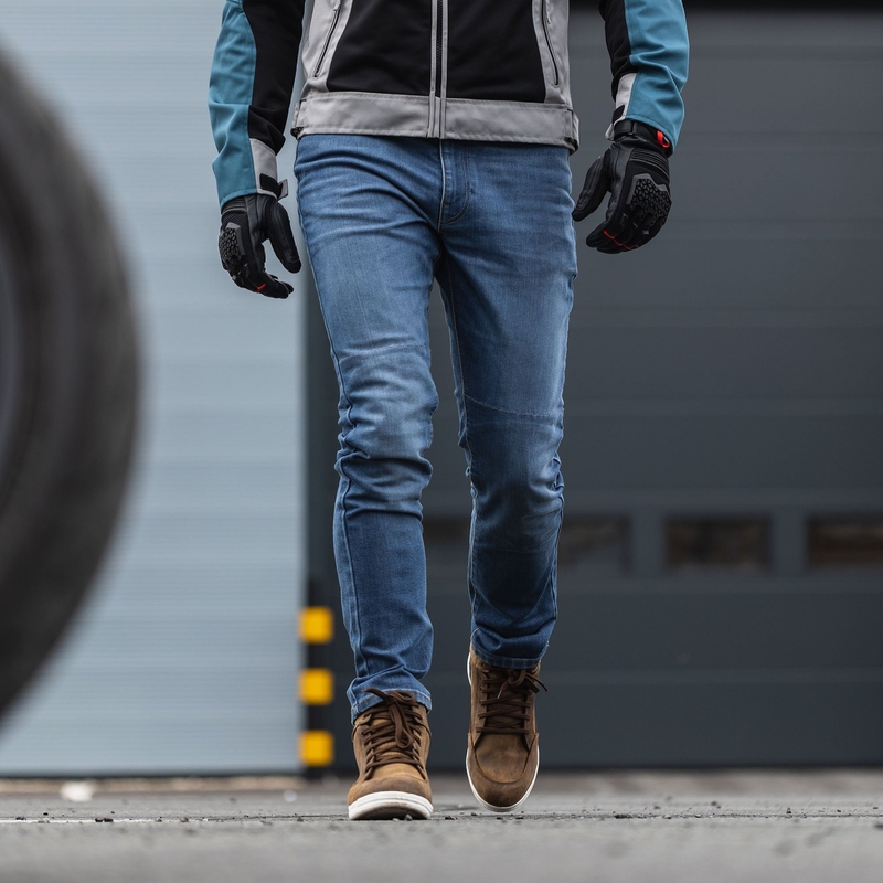 Oxford Original Approved Jeans AA svetlo modra
