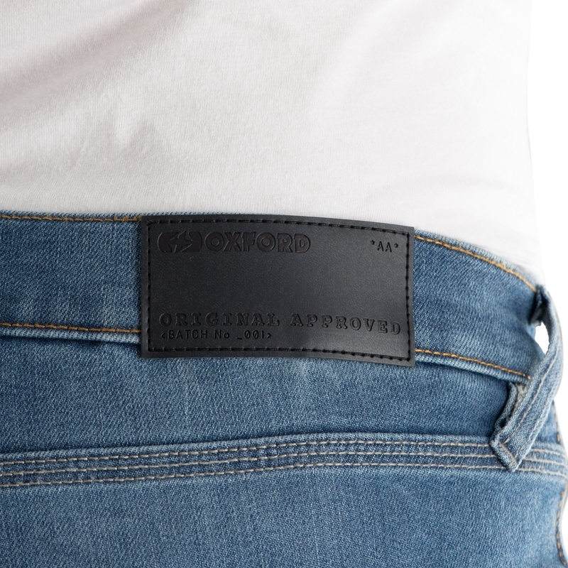 Oxford Original Approved Jeans AA svetlo modra