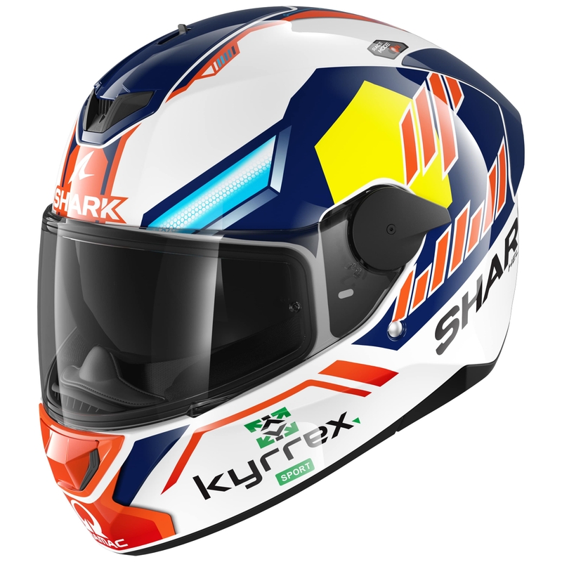 Integralna motoristična čelada SHARK D-SKWAL 2 Replica Jorge Martin belo-rdeče-modro-rumena