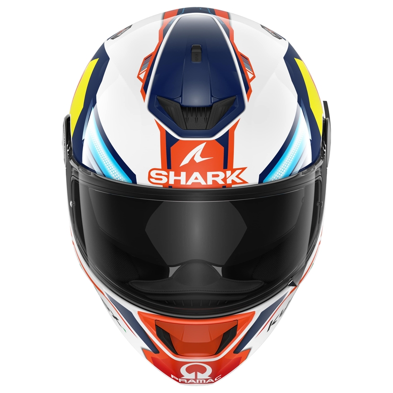 Integralna motoristična čelada SHARK D-SKWAL 2 Replica Jorge Martin belo-rdeče-modro-rumena