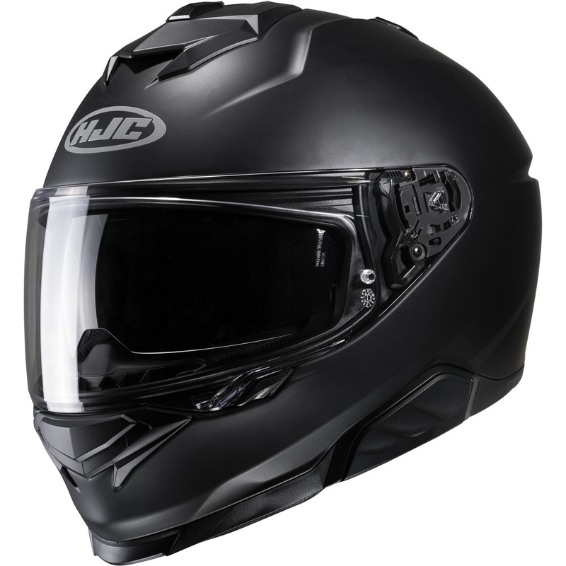 HJC i71 Solid Semi Flat Black Integral Motoristična čelada