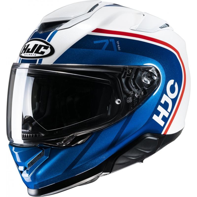Integralna motoristična čelada HJC RPHA 71 Mapos MC21 rdeče-modro-bela razprodaja