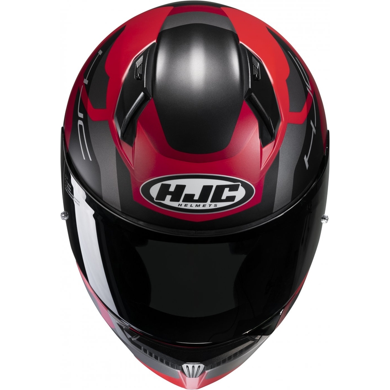 HJC C10 Tins MC1SF črno-sivo-rdeča integralna motoristična čelada